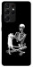 Чехол Skeleton with cat для Galaxy S21 Ultra