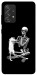Чехол Skeleton with cat для Galaxy A72 5G