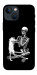 Чохол Skeleton with cat для iPhone 13 mini