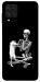 Чохол Skeleton with cat для Galaxy A22 4G