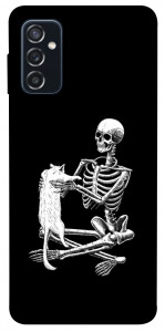 Чехол Skeleton with cat для Galaxy M52