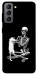 Чохол Skeleton with cat для Galaxy S21 FE