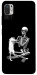 Чохол Skeleton with cat для Xiaomi Poco M3 Pro