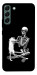 Чохол Skeleton with cat для Galaxy S22+