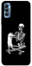 Чехол Skeleton with cat для TECNO Spark 8P