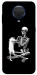 Чехол Skeleton with cat для Nokia G10