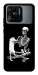Чохол Skeleton with cat для Xiaomi Redmi 10C