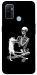 Чехол Skeleton with cat для Oppo A32