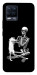 Чехол Skeleton with cat для Realme 8