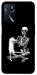 Чехол Skeleton with cat для Oppo A54s