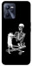 Чохол Skeleton with cat для Realme C35