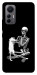 Чохол Skeleton with cat для Xiaomi 12 Lite
