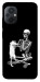 Чохол Skeleton with cat для Xiaomi Poco M5