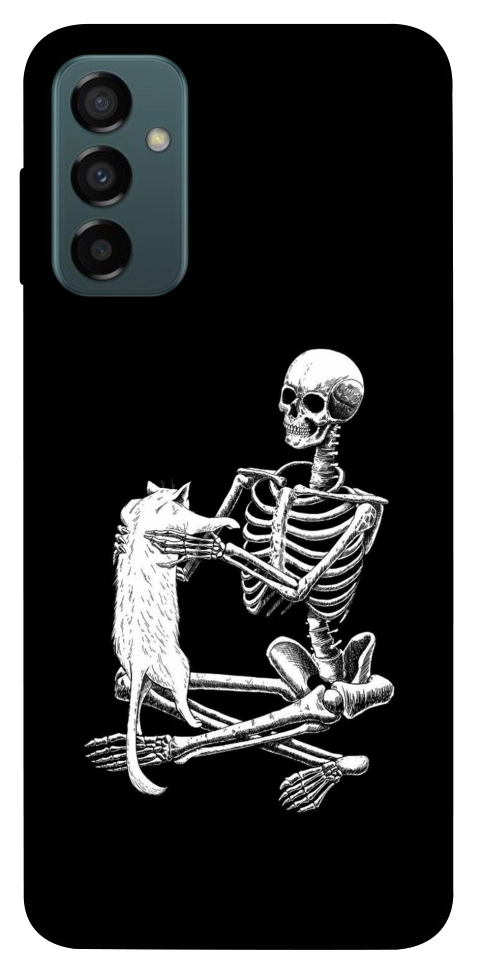 Чехол Skeleton with cat для Galaxy M23 5G