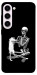 Чехол Skeleton with cat для Galaxy S23+