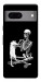 Чохол Skeleton with cat для Google Pixel 7