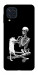 Чохол Skeleton with cat для Galaxy M32