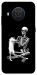 Чехол Skeleton with cat для Nokia X20