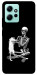 Чехол Skeleton with cat для Xiaomi Redmi Note 12 4G