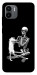 Чохол Skeleton with cat для Xiaomi Poco C50
