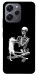Чохол Skeleton with cat для Xiaomi Redmi 12