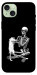 Чехол Skeleton with cat для iPhone 15 Plus