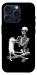 Чехол Skeleton with cat для iPhone 15 Pro