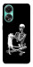 Чохол Skeleton with cat для Oppo A78 4G