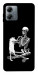 Чехол Skeleton with cat для Motorola Moto G14