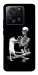 Чехол Skeleton with cat для Xiaomi 13T