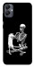Чохол Skeleton with cat для Galaxy A05