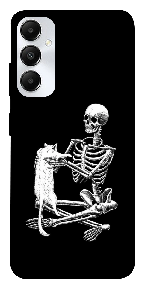 Чехол Skeleton with cat для Galaxy A05s