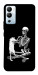 Чохол Skeleton with cat для Infinix Hot 12i