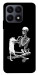 Чехол Skeleton with cat для Huawei Honor X8a