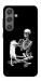 Чохол Skeleton with cat для Galaxy S24