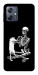 Чехол Skeleton with cat для Motorola Moto G54