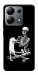 Чехол Skeleton with cat для Xiaomi Redmi Note 13 4G
