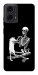 Чохол Skeleton with cat для Motorola Moto G24