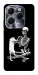 Чохол Skeleton with cat для Infinix Hot 40 Pro