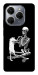 Чехол Skeleton with cat для TECNO Spark 20 Pro