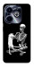 Чехол Skeleton with cat для Infinix Hot 40i