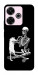 Чохол Skeleton with cat для Xiaomi Redmi 13 4G