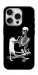Чохол Skeleton with cat для iPhone 16 Pro Max