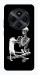 Чохол Skeleton with cat для Xiaomi Redmi 14C
