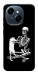 Чехол Skeleton with cat для TECNO Spark Go 1 (KL4)