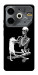 Чехол Skeleton with cat для TECNO Pova 6 Neo (LI6)