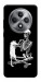 Чохол Skeleton with cat для Oppo Reno 12 F 4G