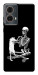 Чехол Skeleton with cat для Motorola Moto G85