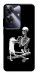 Чехол Skeleton with cat для Realme Note 60