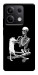 Чохол Skeleton with cat для Xiaomi Redmi Note 13 5G